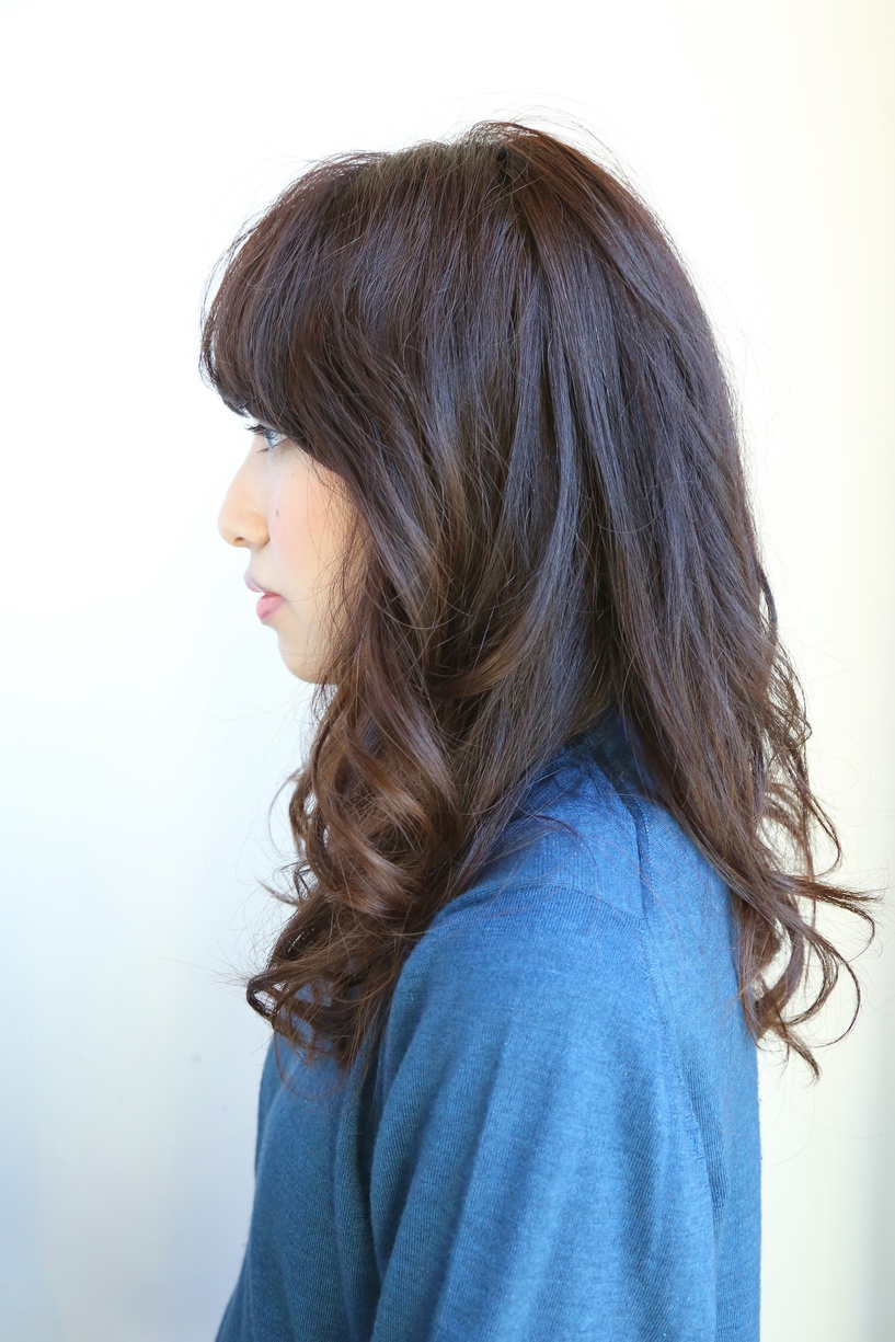 コンサバパーマスタイル