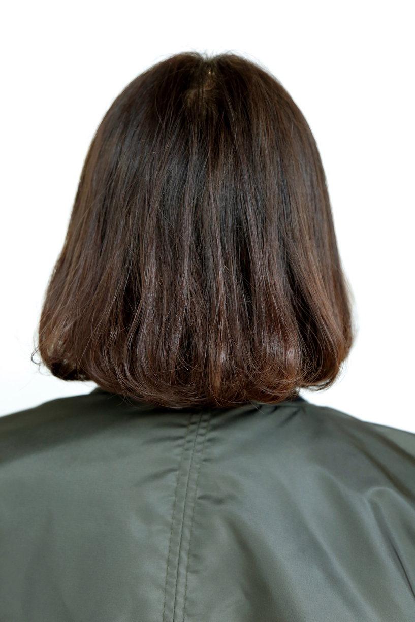 毛先ワンカールボブ