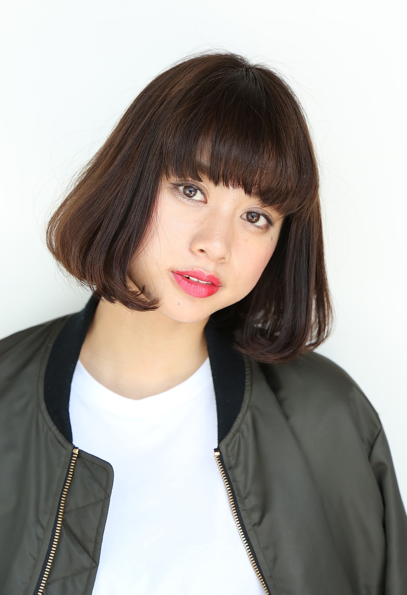 毛先ワンカールボブ