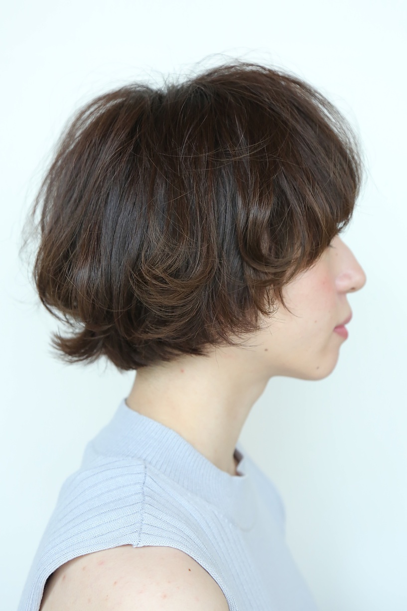 マッシュ＆パーマ