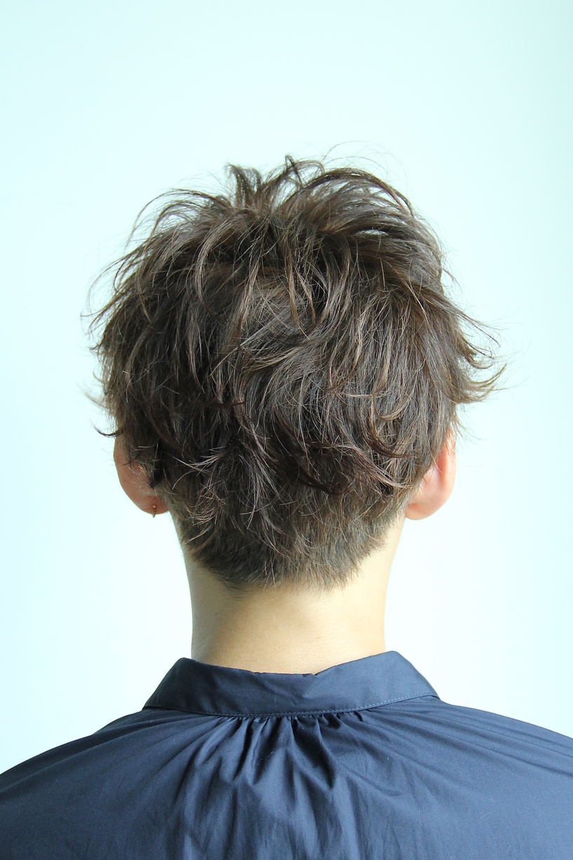 無造作ショート