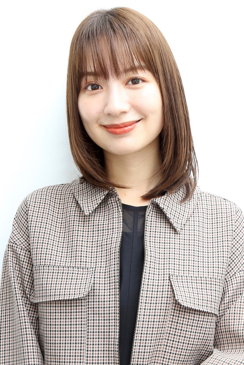 シャキッとストレート艶ブラウン